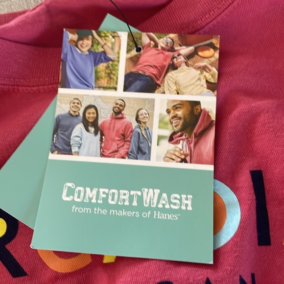 Comfort Wash Youth Long Sleeve Pullover Tee Shirt w Arcadia Michigan NWT - Picture 4 of 5